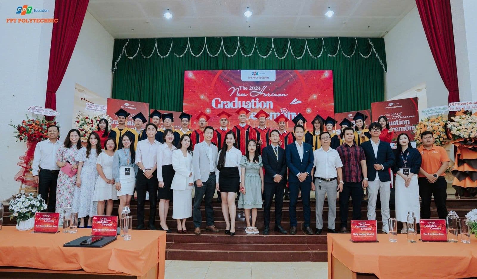 TakaTech cùng các doanh nghiệp đối tác dự lễ tốt nghiệp New Horizon 2024 của FPT Polytechnic